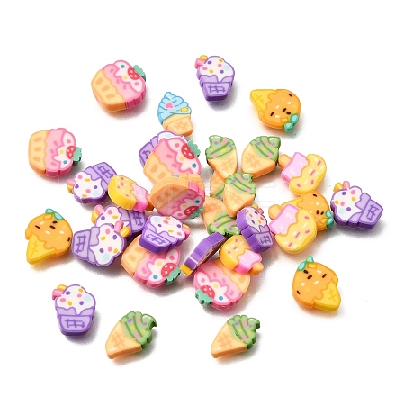 Handmade Polymer Clay Cabochons PY-CBA5A20-09-1