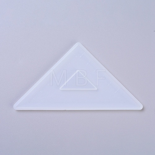 DIY Triangle Ruler Silicone Molds DIY-G010-68-1