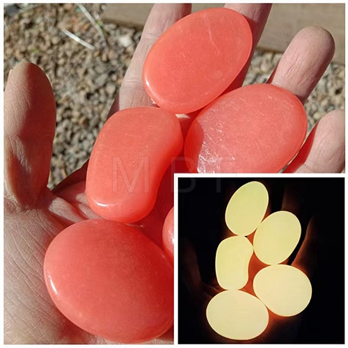 Resin Imitation Luminous Stone Display Decoration PW-WG93589-05-1