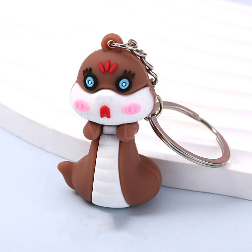 Snake PVC Bag Keychain PW-WGE01BD-03-1