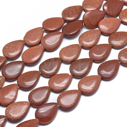 Synthetic Goldstone Beads Strands G-G793-01B-01-1