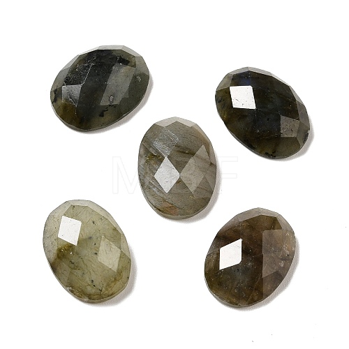 Natural Labradorite Cabochons G-B032-B01-04-1