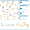 80Pcs 8 Style 304 Stainless Steel Ear Cuff Findings STAS-DC0009-59-4