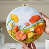 DIY Punch Embroidery Beginner Kits PW-WGEAC28-03-1