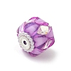 Transparent Acrylic Beads CLAY-NH0003-04S-04-2