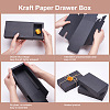 Kraft Paper Drawer Box CON-YW0001-03D-B-4