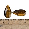 Natural Tiger Eye Pendants G-C140-05F-3