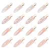 10 Pairs 5 Colors Cellulose Acetate(Resin) Alligator Hair Clips PHAR-CP0001-14-1