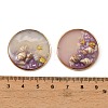 Brass & Resin Pendants KK-H276-01KCG-01-3