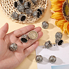 16Pcs Tibetan Style Zinc Alloy Pendant Bails FIND-CA0011-75A-3