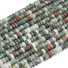 Natural African Bloodstone Beads Strands G-P575-A55-4x2mm-2