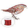 Anodized Aluminum Wire AW-LP0001-04B-04-3