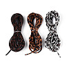 5M Flat Leopard Print PU Leather Double Fold Bias Tape LC-N006-03A-3