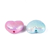 Luminous Opaque UV Plating Acrylic Beads OACR-Q204-21-3