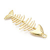 Brass Big Pendants KK-N268-02G-2