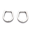 304 Stainless Steel Huggie Hoop Earrings STAS-J033-14B-P-2
