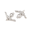 Alloy with Rhinestone Pendants RB-CBA7AC6-15P-02-2