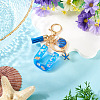 Star Resin & Shell Keychains KEYC-TAC00087-01U-4
