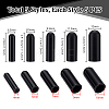 25Pcs 5 Styles Rubber End Caps FIND-WH0173-561-2
