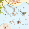   6 Styles Natural Shell Beads Display Ornaments SHEL-PH0001-46-5