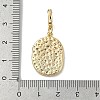 Brass Enamel Pendants KK-P283-26G-3