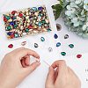 175Pcs 7 Colors Sew on Rhinestone RGLA-FH0001-01-3