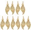 10Pcs Brass Pendants KK-BC0015-76-1