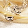 Non-Tarnish 304 Stainless Steel Teardrop Stud Earrings LS-BN7669-2-1