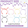 24Pcs 8 Colors Waxed Polyester Cord Bracelets Making BJEW-UN00036-3