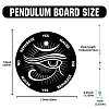 1Pc Chakra Gemstones Dowsing Pendulum Pendants FIND-CN0001-15G-2