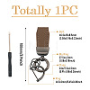 PU Leather Keychains KEYC-TADJ0009-03B-04-3