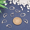  Jewelry 4 Pairs 4 Style 925 Sterling Silver Leverback Earring Findings FIND-PJ0001-30-12