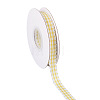 10 Yards Flat Polycotton(Polyester Cotton) Ribbon OCOR-TAC0030-01A-3