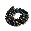 Natural Azurite Beads Strands G-P568-A01-01-3