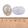 Natural Blue Lace Agate Beads G-G348-01A-27-3