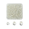 48G 3 Styles Christmas Theme Glass Seed Beads SEED-YW0002-61-1