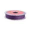 2-Ply Round Waxed Cotton Thread Cords YC-T004-01A-24-1