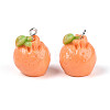 Opaque Resin Pendants RESI-N050-18P-1