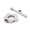 304 Stainless Steel Toggle Clasps STAS-G262-02P-2