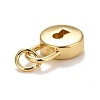 Rack Plating Brass Pendants KK-E275-05G-2