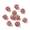 Natural Rhodonite Woven Beads GG-CBA2E9C-F19-02-1