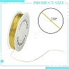 Round Copper Jewelry Wire X-CWIR-CW0.4mm-07-3