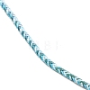 Braided Polycotton Cord Necklaces Making MAK-F038-B20-G-2