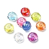 Transparent Acrylic European Beads FIND-CJC0003-54A-6