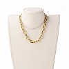Iron Cable Chain Necklaces NJEW-JN03208-3