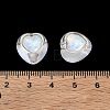 Baking Painted Acrylic & Rhinestone Beads RB-CBA19D7-02B-3