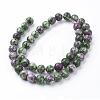 Natural Gemstone Beads Strands X-G-G086-8mm-1-4