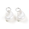 Natural Spiral Shell Pendants SHEL-N036-11-4