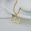 304 Stainless Steel Arabic Pendant Necklaces WGC6A2A-07-1