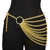 Alloy Cuban Link Chain Multi Layer Waist Chains WG8B3D2-01-2